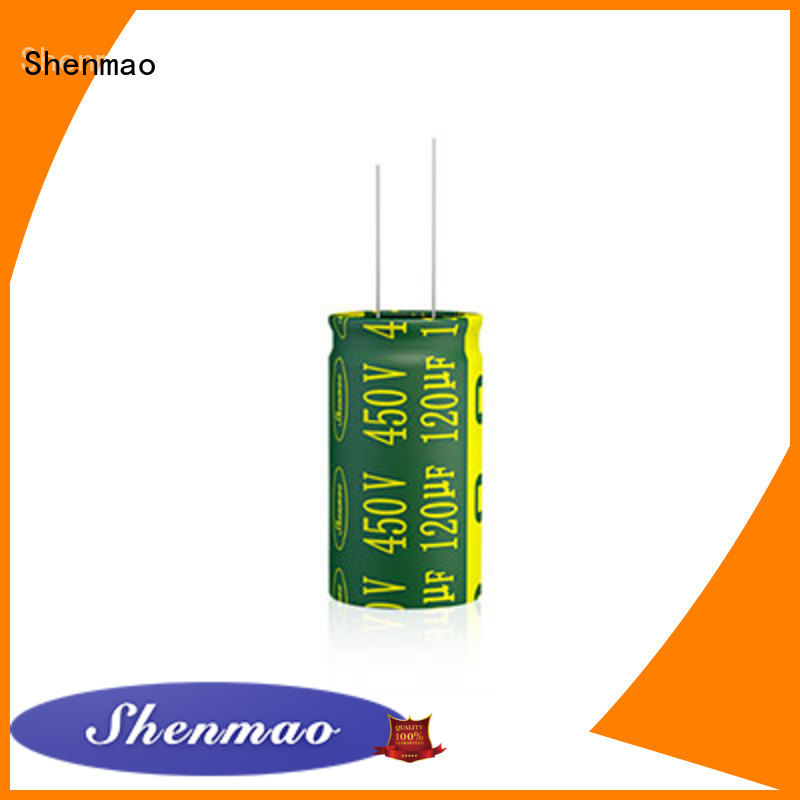 Shenmao 1000uf 450v radial electrolytic capacitors supplier for temperature compensation