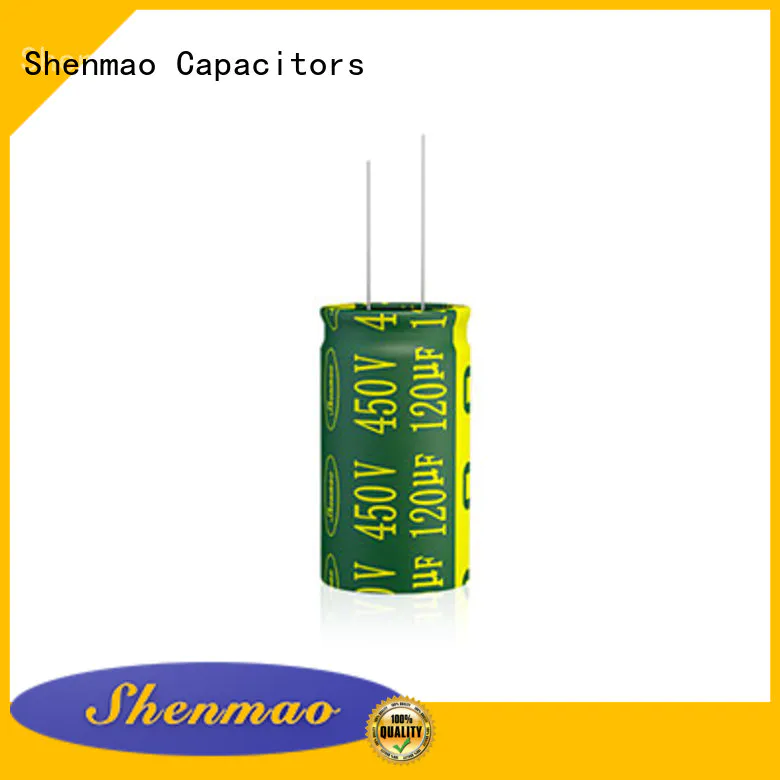 Shenmao high quality radial aluminum electrolytic capacitors marketing for filter