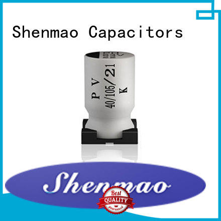 Shenmao stable smd aluminium capacitor vendor for tuning