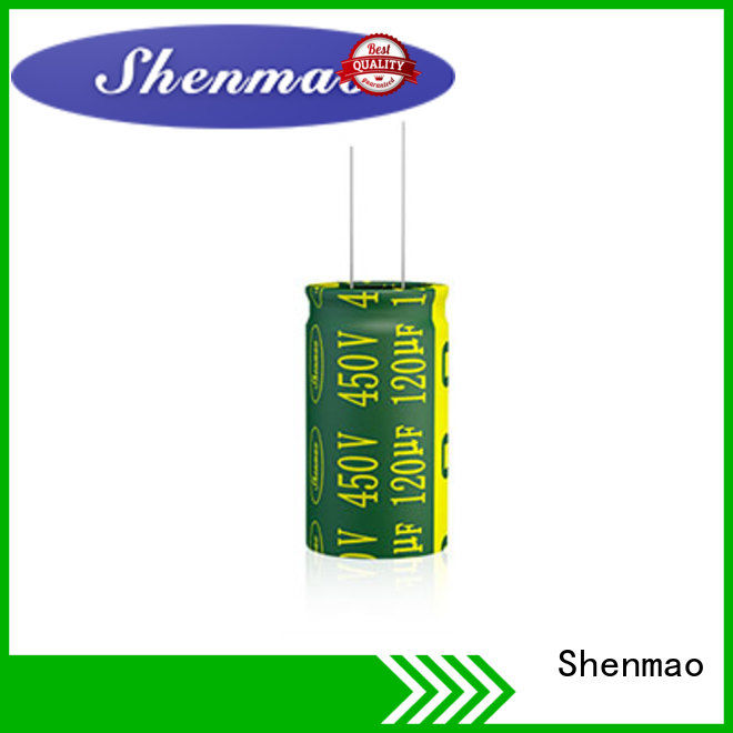 Shenmao radial aluminum electrolytic capacitors vendor for temperature compensation