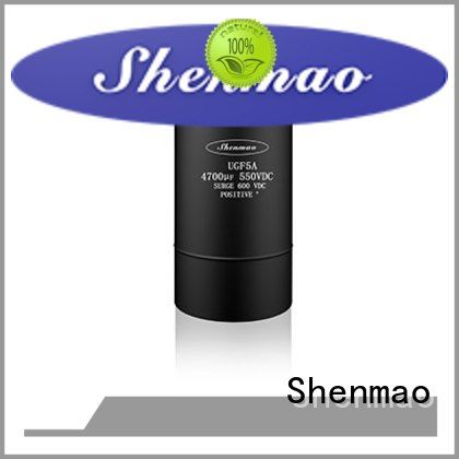 Shenmao screw terminal capacitors marketing for temperature compensation