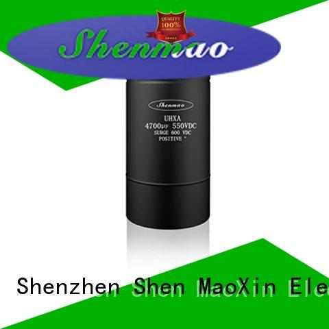 Shenmao low esr aluminum electrolytic capacitors owner for filter