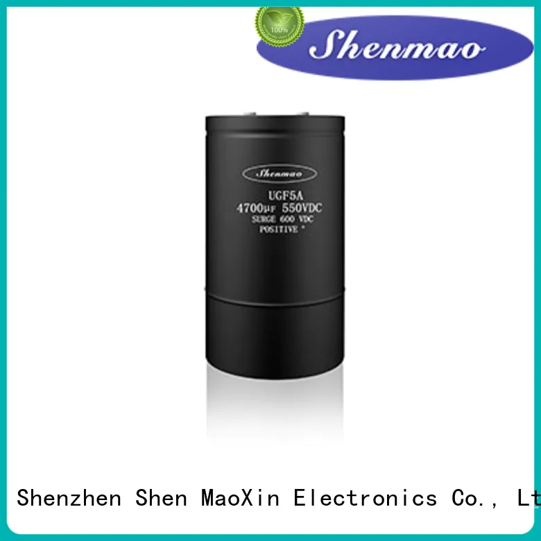 Shenmao screw terminal capacitor bulk production for tuning
