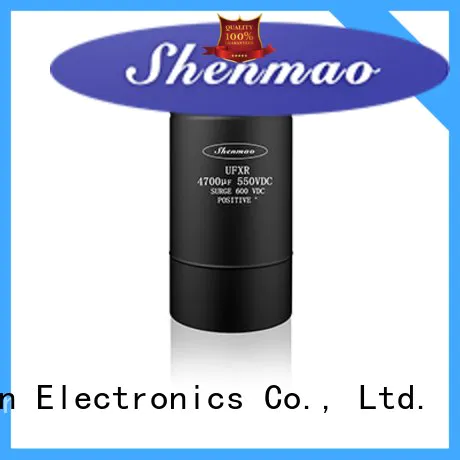 Shenmao energy-saving 10uf 16v electrolytic capacitor supplier for coupling