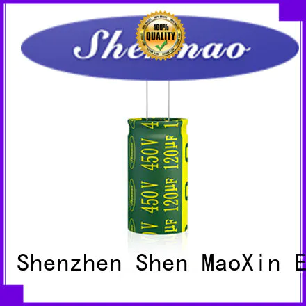 Shenmao durable types of electrolytic capacitor for temperature compensation