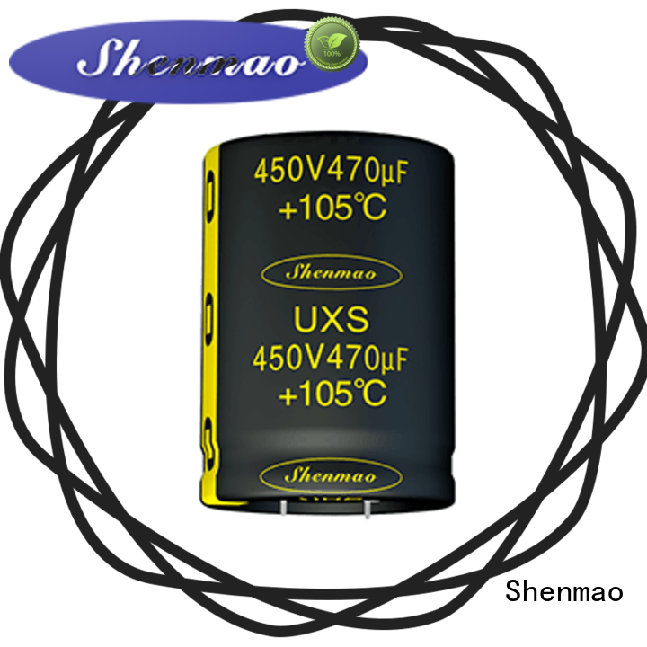 Shenmao fine quality snap in capacitor supplier for temperature compensation