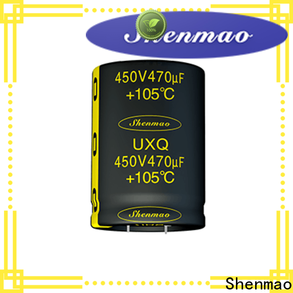 Shenmao 500v electrolytic capacitor bulk production for rectification