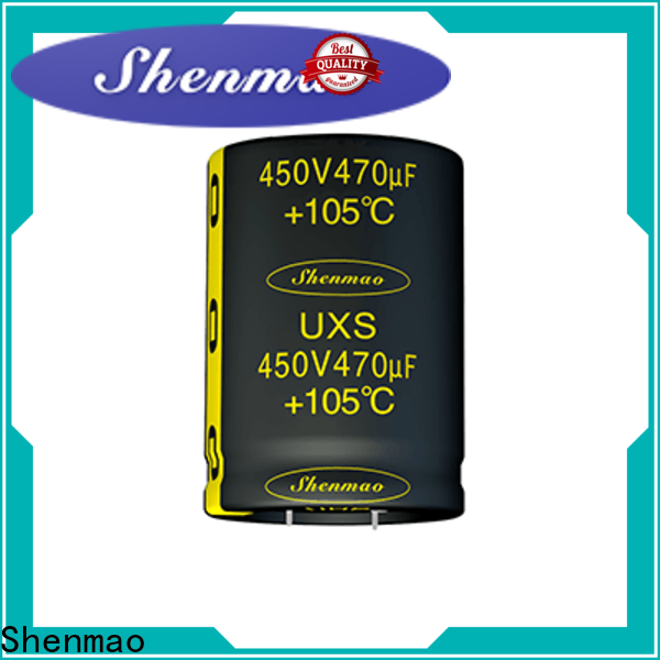 Shenmao snap in aluminum electrolytic capacitors supplier for timing