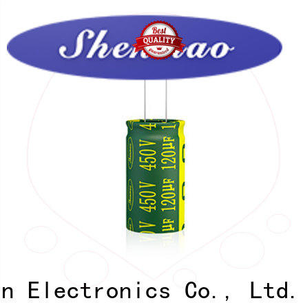 Shenmao easy to use Radial Aluminum Electrolytic Capacitor overseas market for coupling