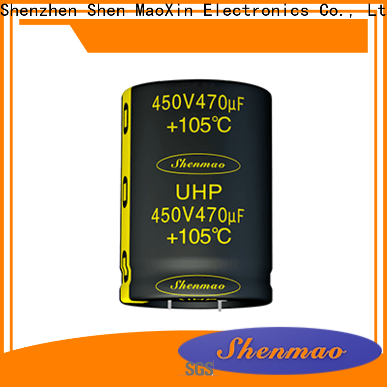 Shenmao quality-reliable 500v electrolytic capacitor marketing for DC blocking