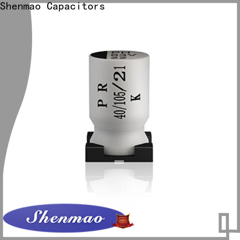 Shenmao energy-saving 220uf smd capacitor owner for DC blocking
