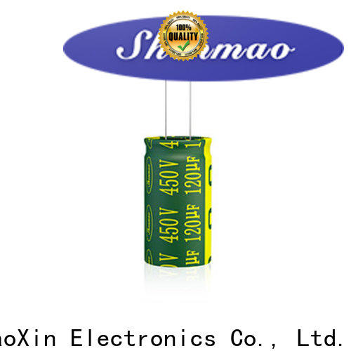 Shenmao satety radial aluminum electrolytic capacitors marketing for coupling