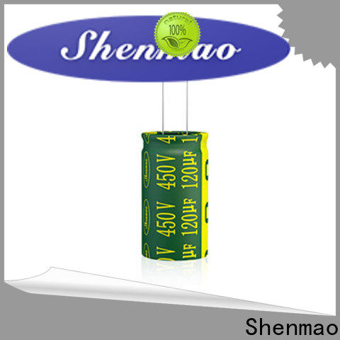 Shenmao easy to use best electrolytic capacitor manufacturers bulk production for timing