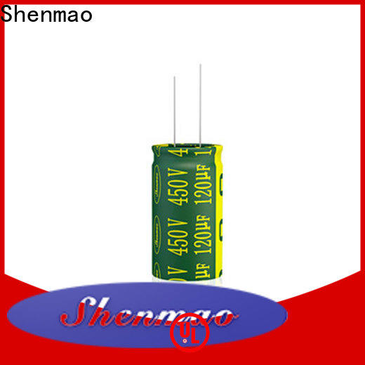Shenmao 10uf 450v radial electrolytic capacitor vendor for energy storage