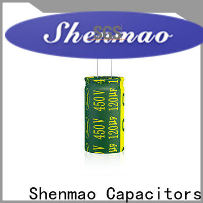 Shenmao Radial Aluminum Electrolytic Capacitor overseas market for coupling