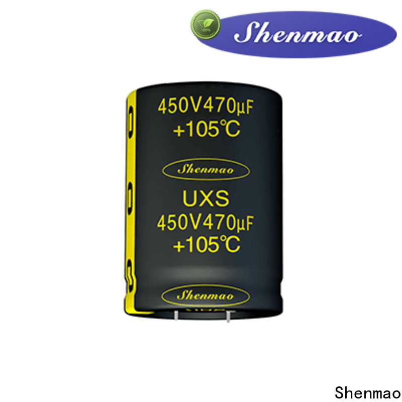 Shenmao durable snap in capacitor mount supplier for temperature compensation