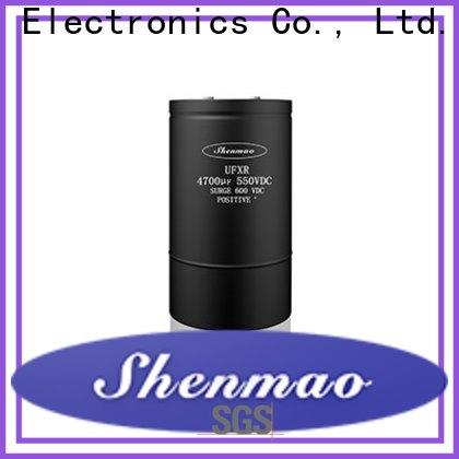Shenmao good to use polymer electrolytic capacitor overseas market for tuning
