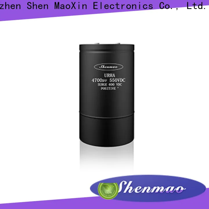 Shenmao competitive price Screw Terminal Aluminum Electrolytic Capacitor bulk production for coupling