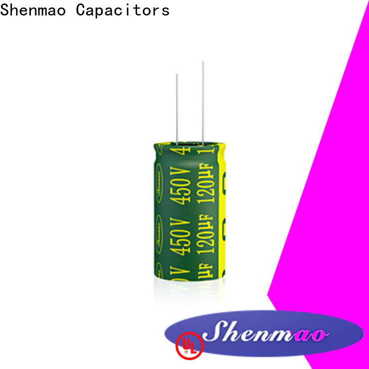 Shenmao price-favorable Radial Aluminum Electrolytic Capacitor supplier for DC blocking