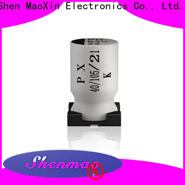 Shenmao smd aluminium capacitor overseas market for energy storage