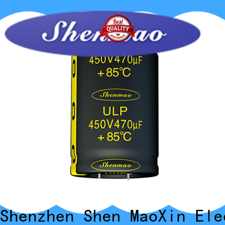 Shenmao snap-in capacitors supplier for rectification