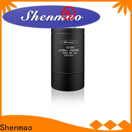 Shenmao polymer electrolytic capacitor bulk production for tuning