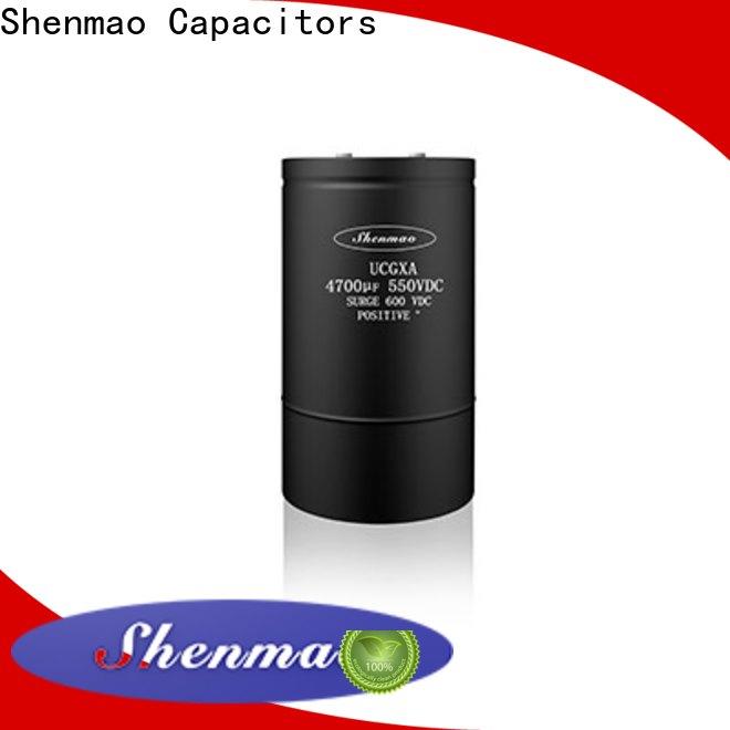 Shenmao screw terminal capacitors owner for rectification