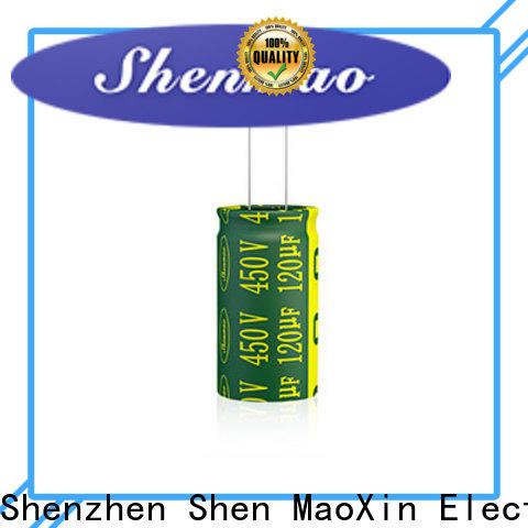 Shenmao quality-reliable radial aluminum electrolytic capacitors vendor for coupling