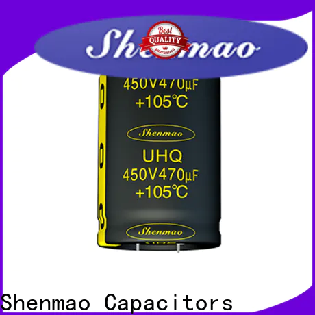 Shenmao durable 450 volt electrolytic capacitors supplier for tuning