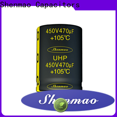 Shenmao quality-reliable snap-in capacitors overseas market for temperature compensation