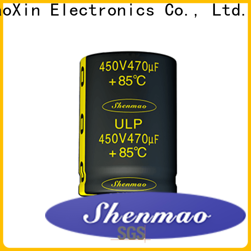 Shenmao durable snap-in capacitors vendor for tuning