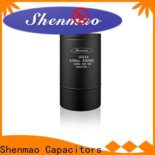 Shenmao screw capacitor bulk production for filter