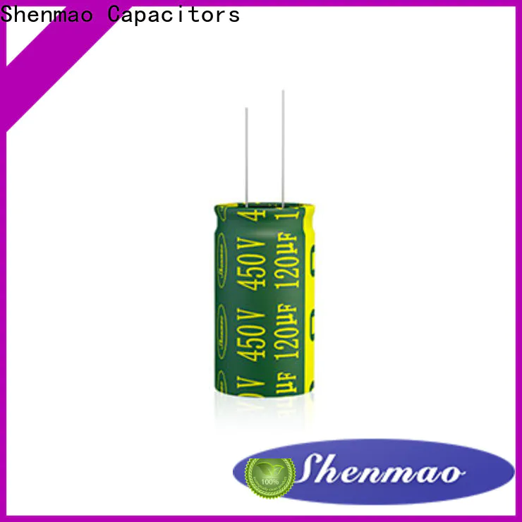 Shenmao quality-reliable radial type capacitor overseas market for filter