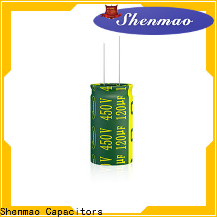 Shenmao radial aluminum electrolytic capacitors marketing for tuning