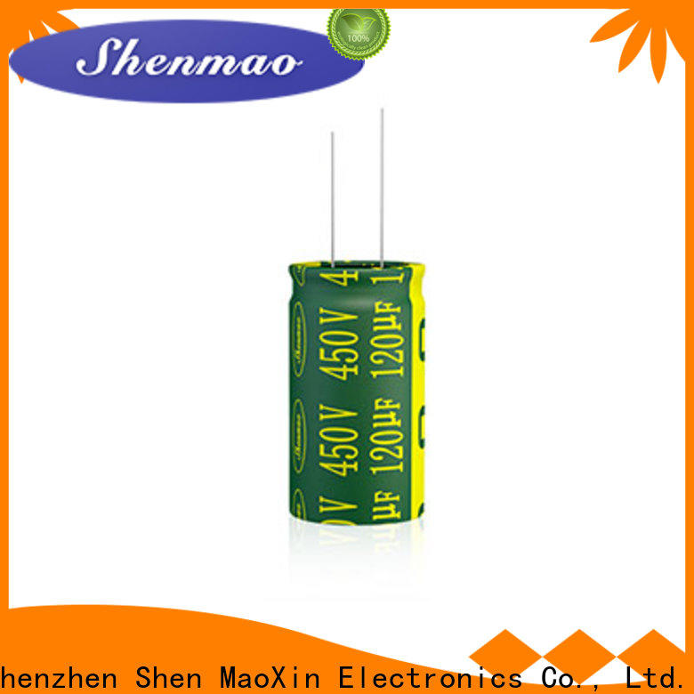Shenmao radial type capacitor overseas market for rectification