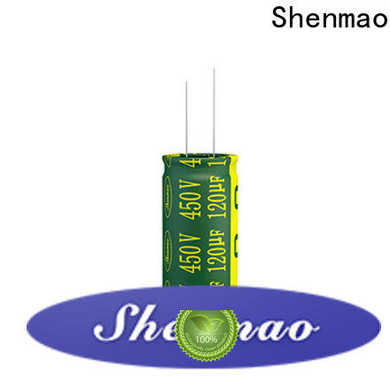 Shenmao good to use radial can capacitor bulk production for energy storage