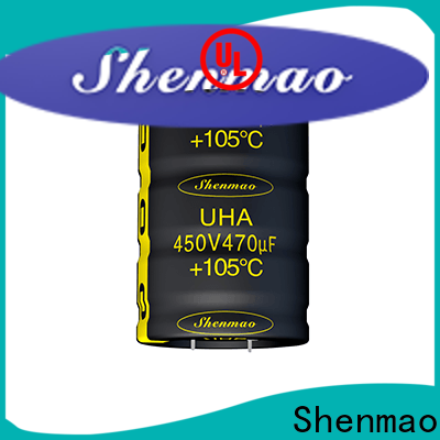 Shenmao satety electrolytic capacitors in series supplier for rectification