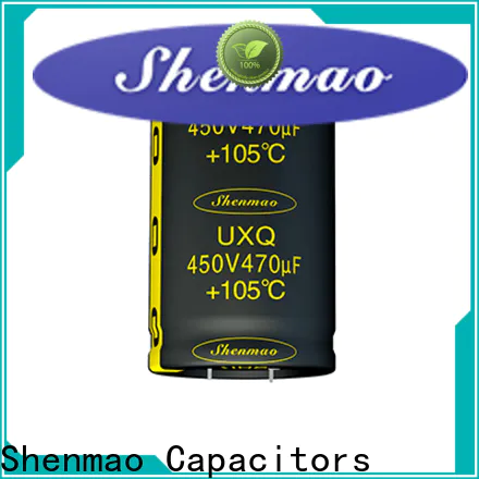 Shenmao quality-reliable 500v electrolytic capacitor vendor for DC blocking