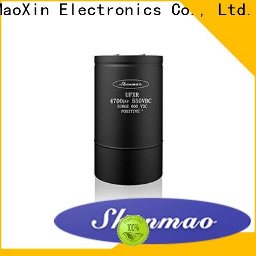 Shenmao advanced technology screw terminal electrolytic capacitor owner for temperature compensation