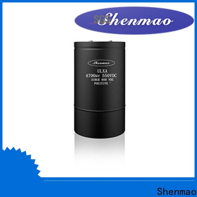 Shenmao large electrolytic capacitor supplier for filter