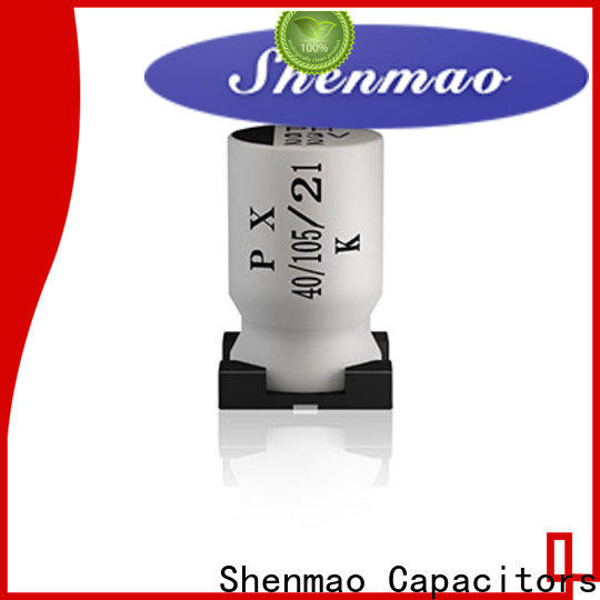 Shenmao energy-saving smd capacitor 100uf oem service for coupling