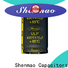 Shenmao price-favorable aluminium capacitor manufacturer marketing for filter