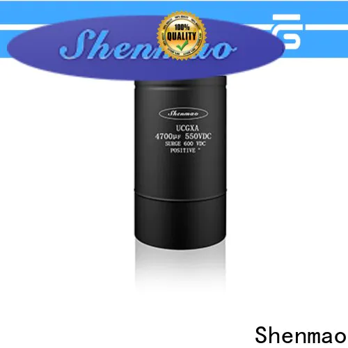 Shenmao panasonic aluminum electrolytic capacitors overseas market for filter