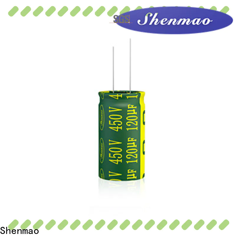 Shenmao 1000uf 450v radial electrolytic capacitors overseas market for timing