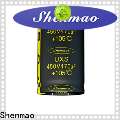 Shenmao snap in capacitor socket marketing for rectification