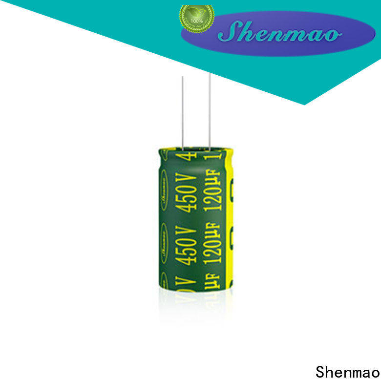 Shenmao good to use radial can capacitor overseas market for filter