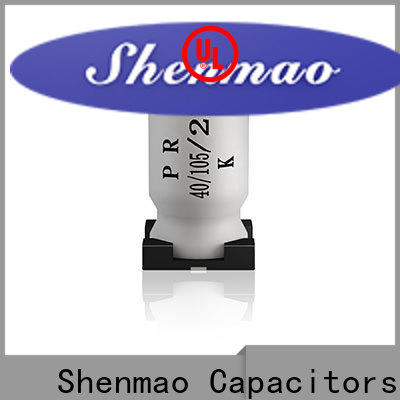Shenmao panasonic smd aluminum electrolytic capacitors supplier for energy storage