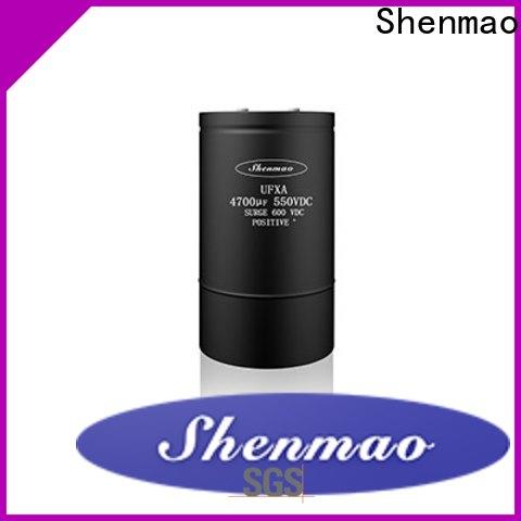 Shenmao low esr aluminum electrolytic capacitors supplier for coupling