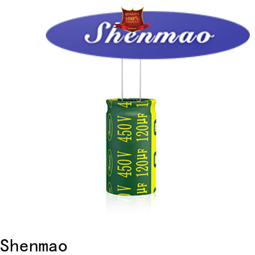Shenmao satety electrolytic capacitors for sale overseas market for energy storage