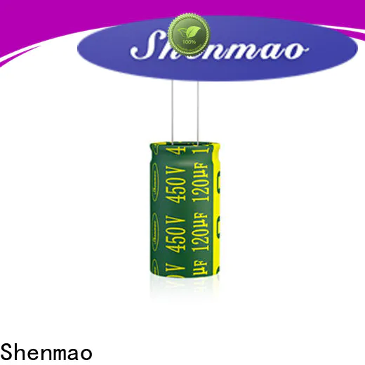 Shenmao types of electrolytic capacitor overseas market for filter
